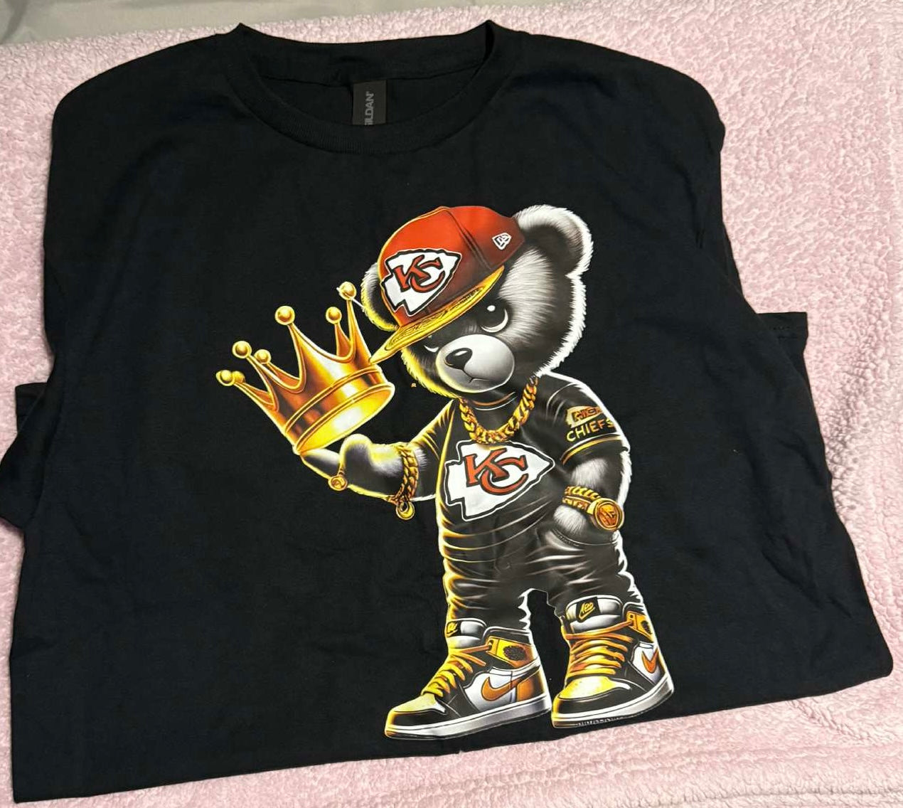 Chiefs Bear with Crown